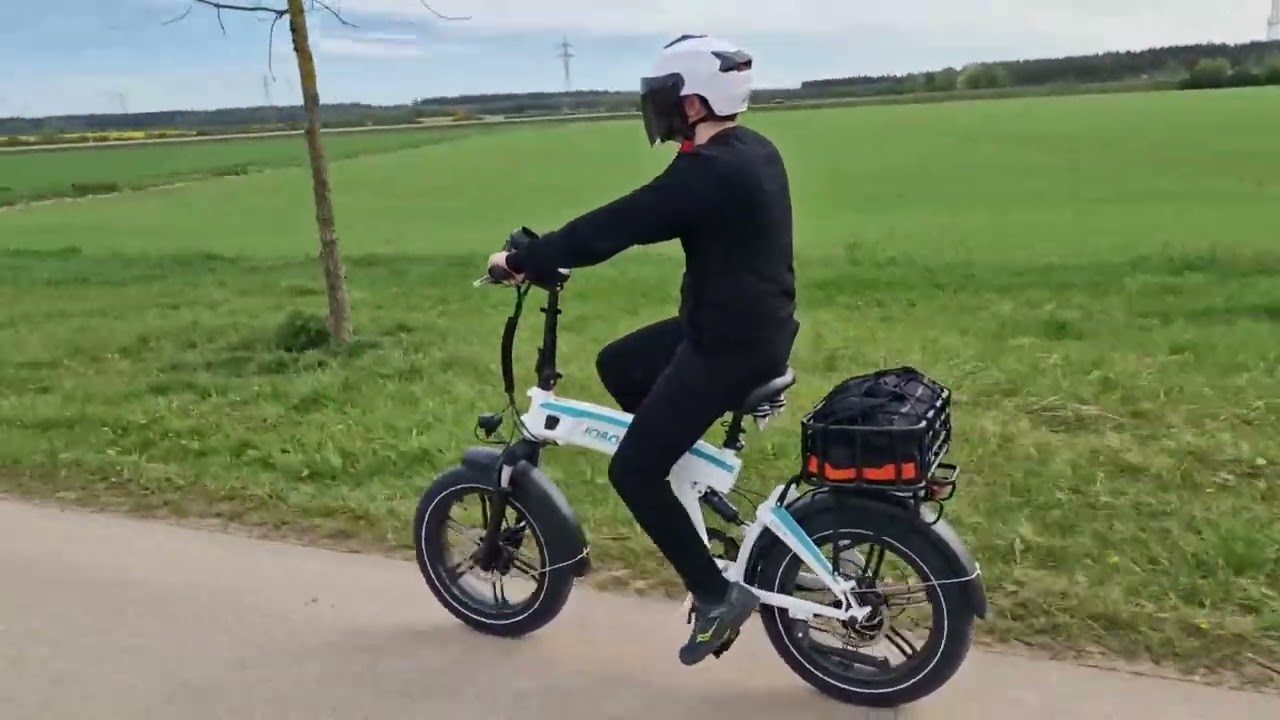 E-Bike Jobobike Eddy  StVZO konform - ein Bequemes Fatbike im Test vom Spitzingsee zum Schliersee