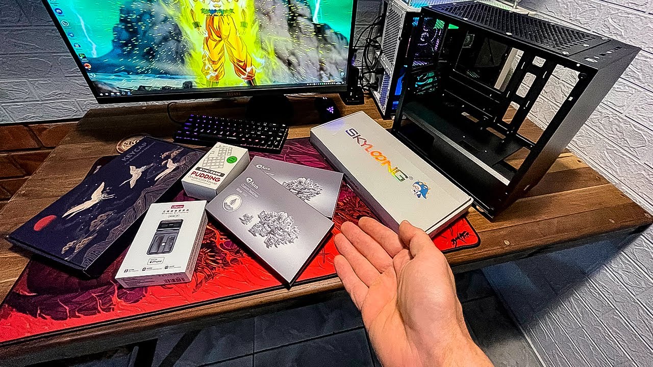 Unboxing do AliExpress e o Próximo Gabinete do PC Gamer - YouTube
