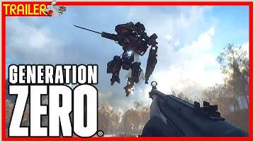 GENERATION ZERO FULL LAUNCH TRAILER + Robots + Fps Open World Shooter