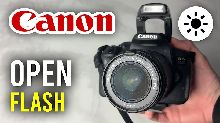 How To Open Flash On Canon Camera - Full Guide