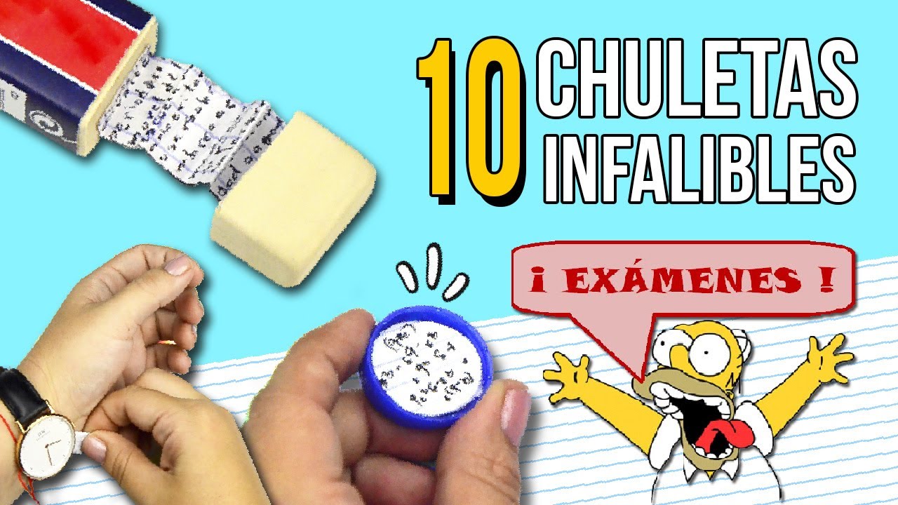 10 TRUCOS INCREIBLES para COPIAR en un EXAMEN sin que te pillen ✏️ ¡¡10 Chuletas INFALIBLES!! manualidades de animales