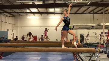 Hannah E Stallings // Switch Leap + Layout Step Out and Full Turn with Choreography