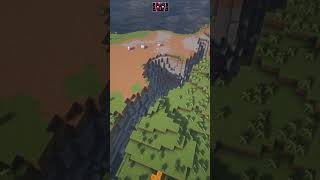 Minecraft How To Build A Ravine House Miners Base Tutorial