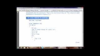 Chapter 13 Exception Handling