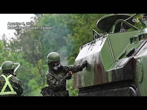 Militer Taiwan Gelar Latihan Dekontaminasi Nuklir, Biologis, dan Kimia dalam Han Kuang