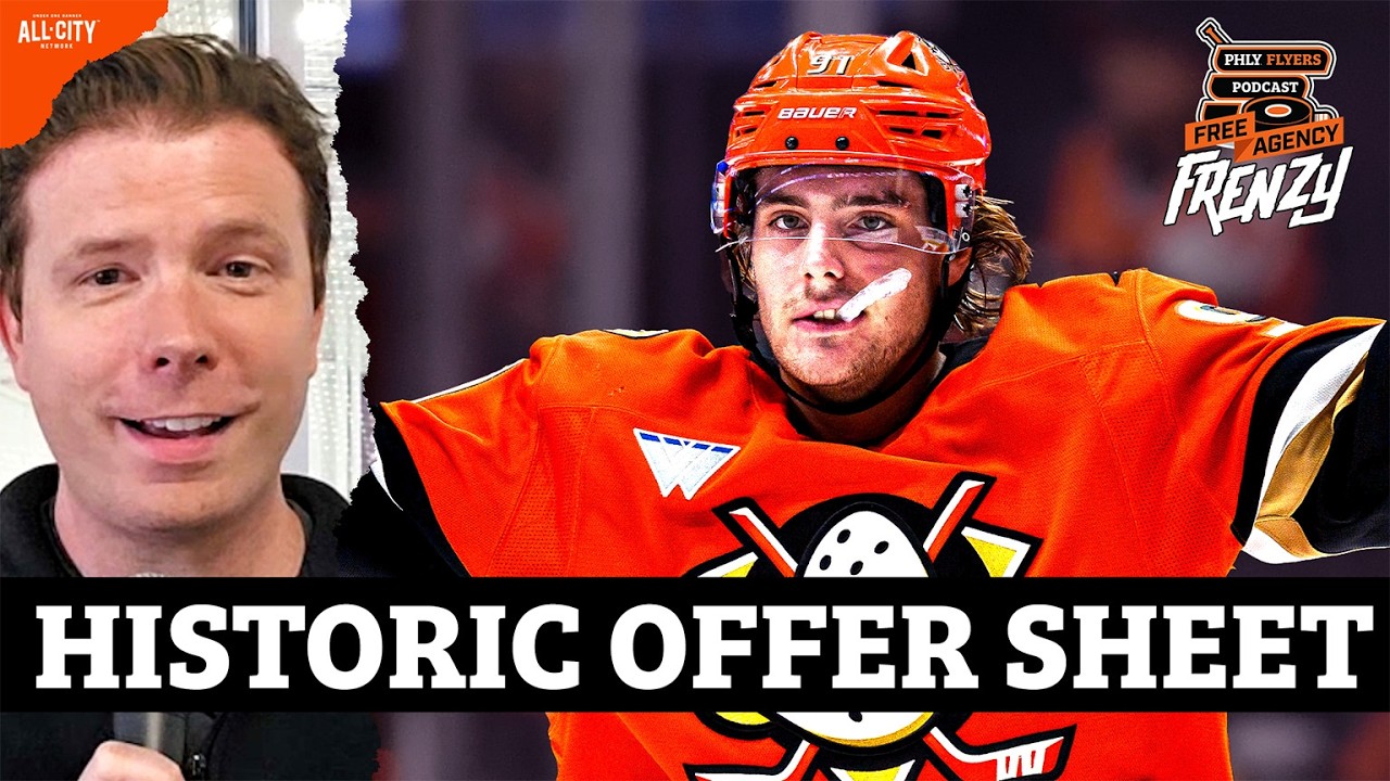 How Danny Briere & Flyers CHANGED NHL With Leo Carlsson Offer Sheet: Will Pat Verbeek & Ducks Match?