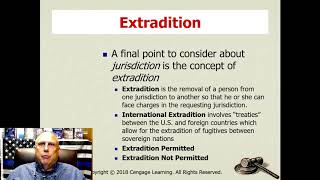 Criminal Law Chapter 2 - Jurisdiction