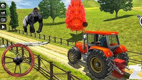 Real Tractor Trolley Cargo Farming Simulator Gameplay – Tractor Games – Tractor Gadi Games #35