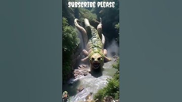 AI Travel Discovery | Python attacking Bus | Amazon Jungle #shorts #nature #art