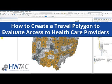 How to Create a Travel Polygon to Evaluate Access to Health Care Providers