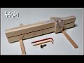 mini precision cross-cut sled jig for table saws [woodworking]