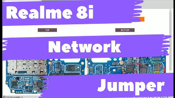 Realme 8i Network Jumper Diagram | Realme 8i Network Ways | Realme 8i No Network No Service #jumper