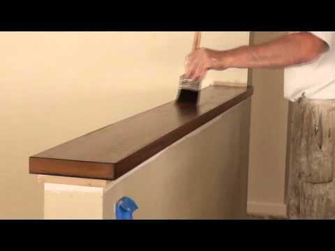 How To Apply Varnish or Polyurethane Clear Finishes - How To Stain Part 4