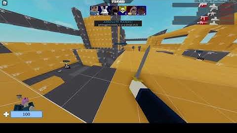 Salty Exploiter kills entire lobby almost instantly. REPORT THEM| Arsenal Roblox| getdoggedonkiddy||