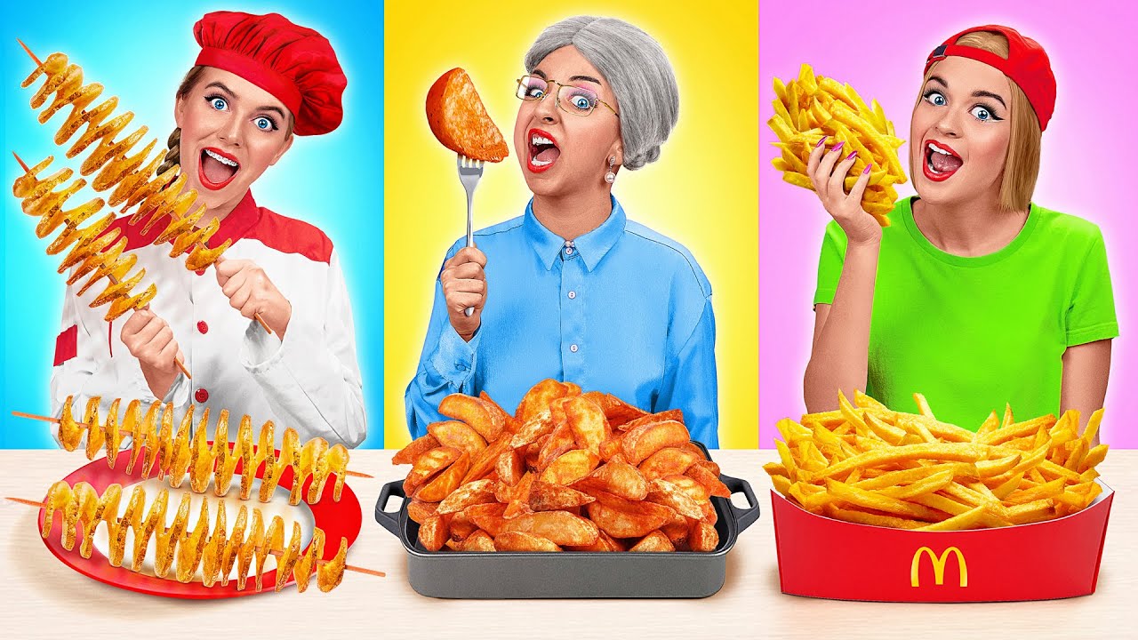 Кулинарный Челлендж: Я против Бабушки | Удивительные Кулинарные Лайфхаки от Trend DO Challenge