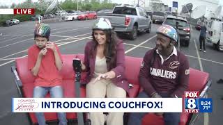 FOX 8 NEWS Cleveland Kristi Rides CouchFOX