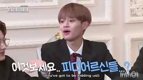 Wanna One - Hyung are bullies . Maknae for the win . - DayDayNews