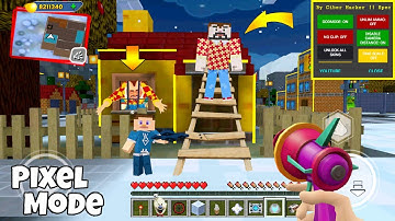 Dark Riddle PIXEL MODE New Updater ( MOD ALL SKIN PIXEL MODE ) - Horror Games And New Map : Part 48