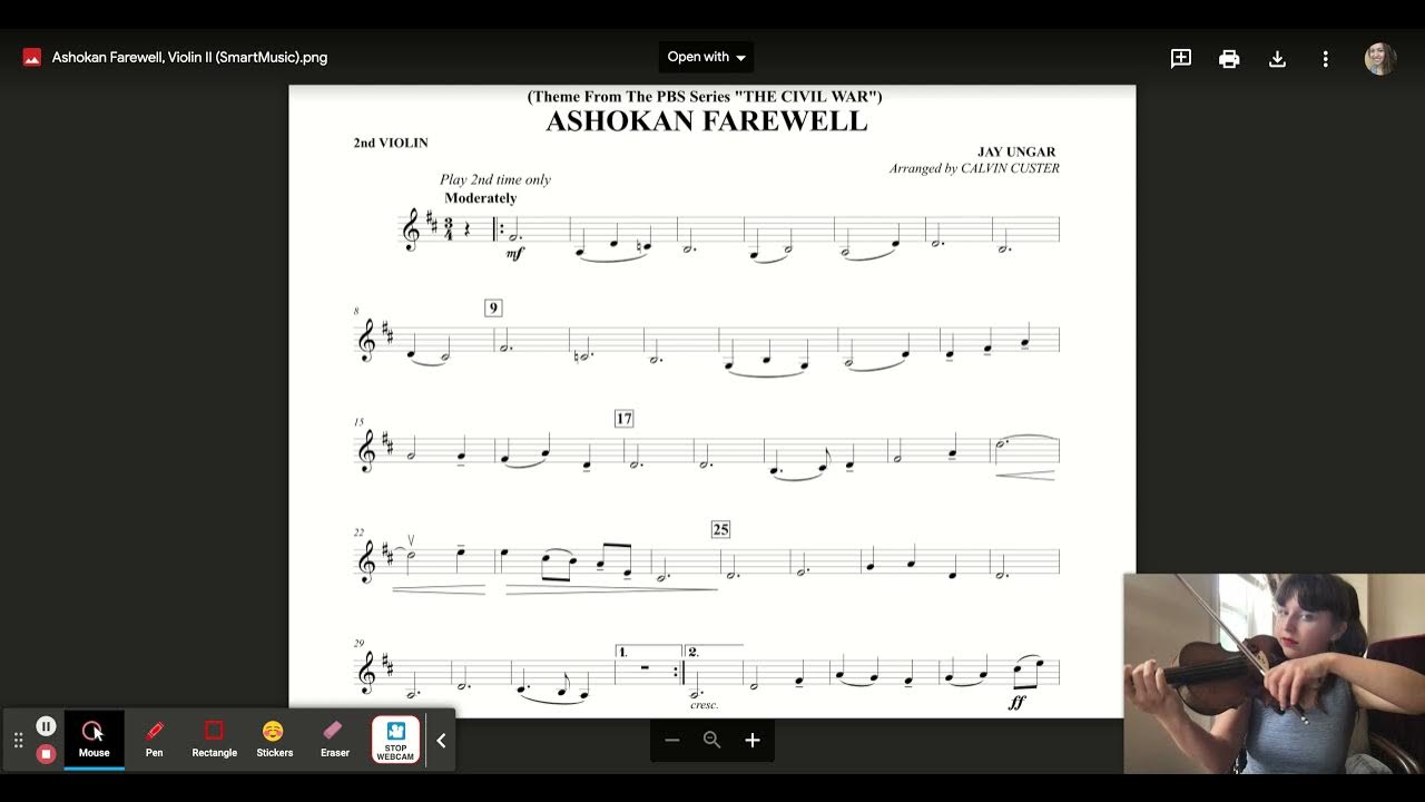 Ashokan Farewell, Violin II Official PlayAlong Track YouTube