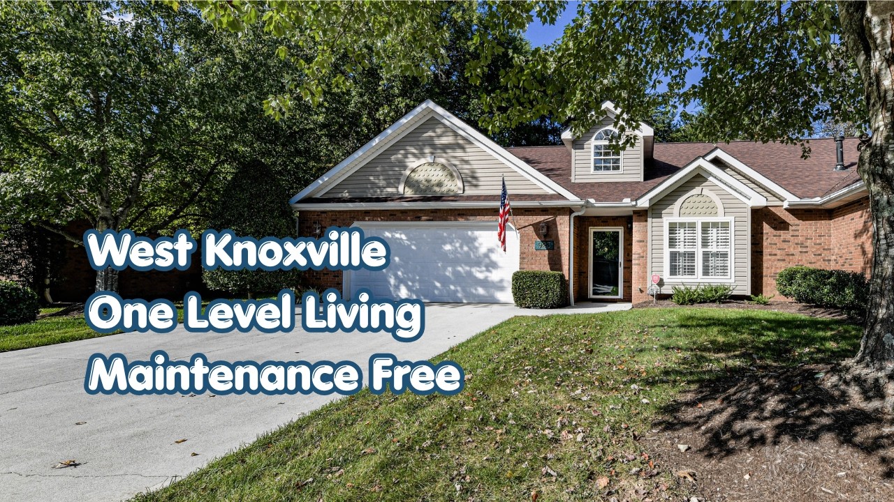 Knoxville Tennessee Real Estate One Level Maintenance Free Living