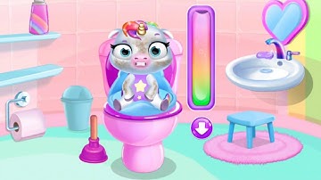 Jogando My Baby Unicorn 2 - Jogos de Unicórnio | Playing My Baby Unicorn 2 - Unicorn Games
