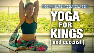 Йога для королей (и королев!) 50-минутный урок йоги — йога в пяти парках