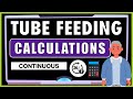 Tube Feeding Calculations