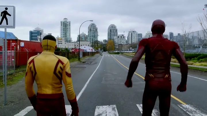 The Flash 3*12 Barry races wally