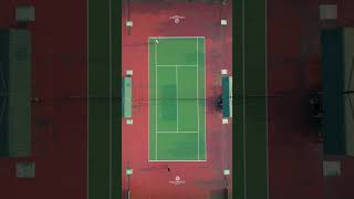THE HIDDEN GEM: Aerial Tour of Tennis Courts at Cambodian Country Club 🎥
