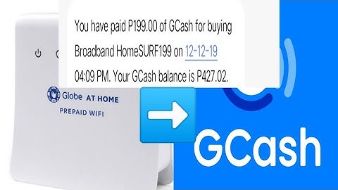 LOAD OLD GLOBE AT HOME WIFI using your GCASH APP 💌⬇️