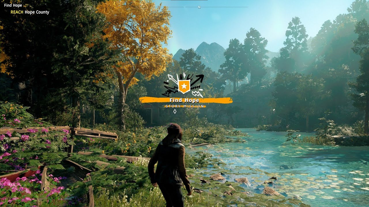 Far Cry New Dawn Walk Through No Commentary Find Hope Reach Hope County-Mine-Bridge 1080P