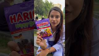 Bangladeshi girl tries German candy