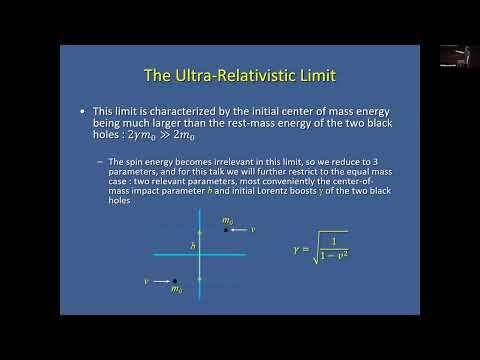 The Ultra-Relativistic Limit of Black Hole Collisions - Frans Pretorius