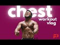 Vlogging My Chest Workout