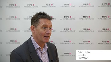 MPS Ambassador - Brian Larter, Director, Cuescript