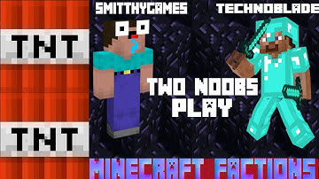 Two Minecraft Factions PC NOOBS Raid A Whole Faction! Best Loot On The Server? Edit Inspired By Fitz