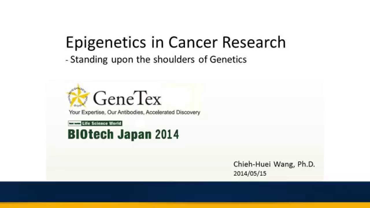Epigenetics in Cancer research