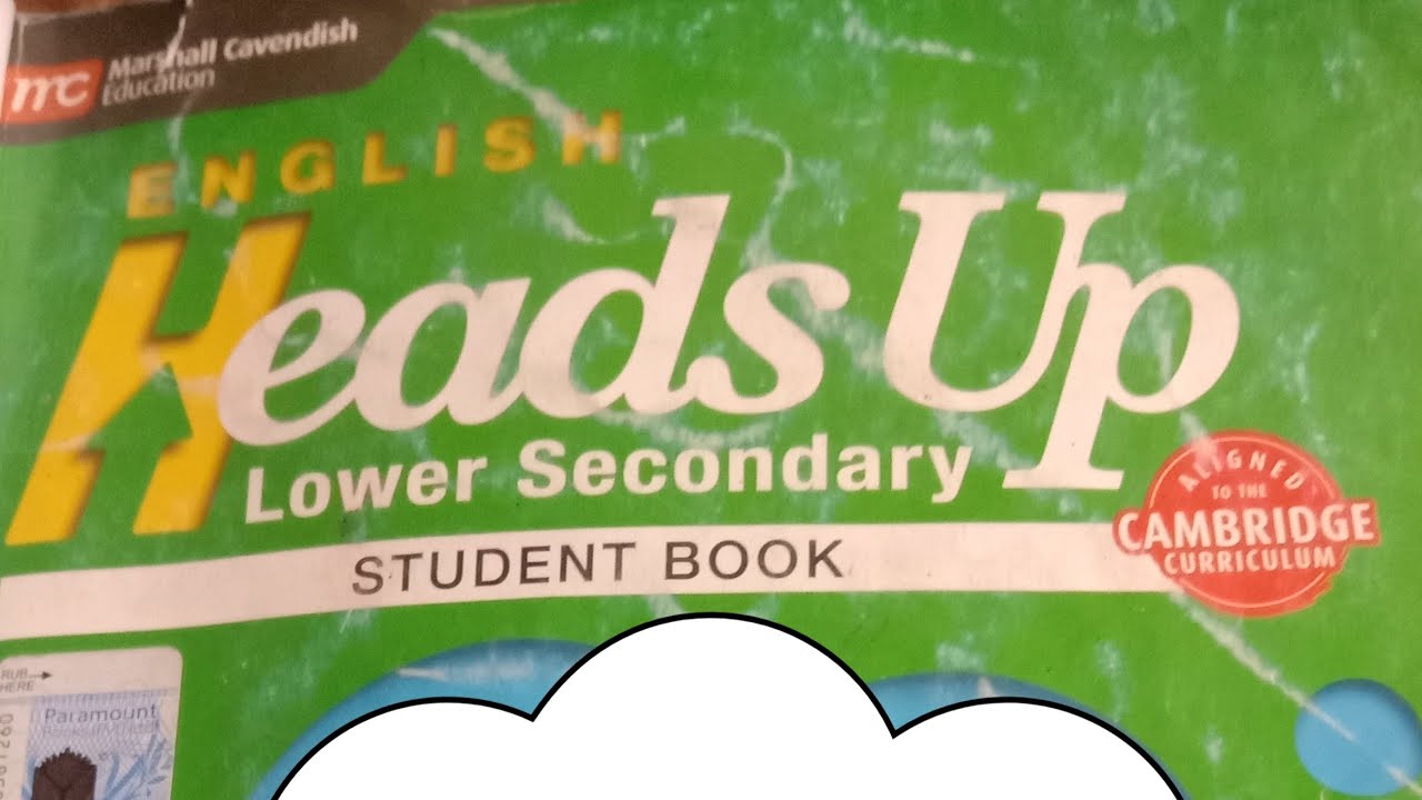 heads up book unit no 1 my life videos subscribe YouTube