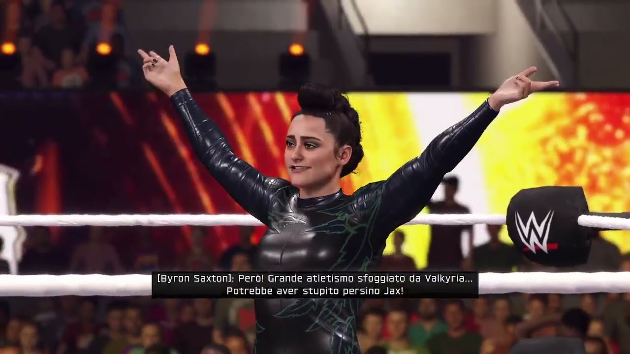 WWE 2k 25 SHOWCASE  E MY RISE