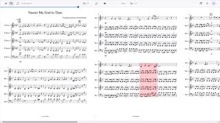 Nearer My God To Thee - arr. by Justin Berndt