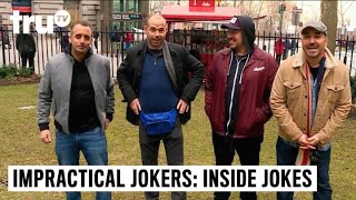 Impractical Jokers: Inside Jokes - Murr's Bright Blue Fanny Pack | truTV