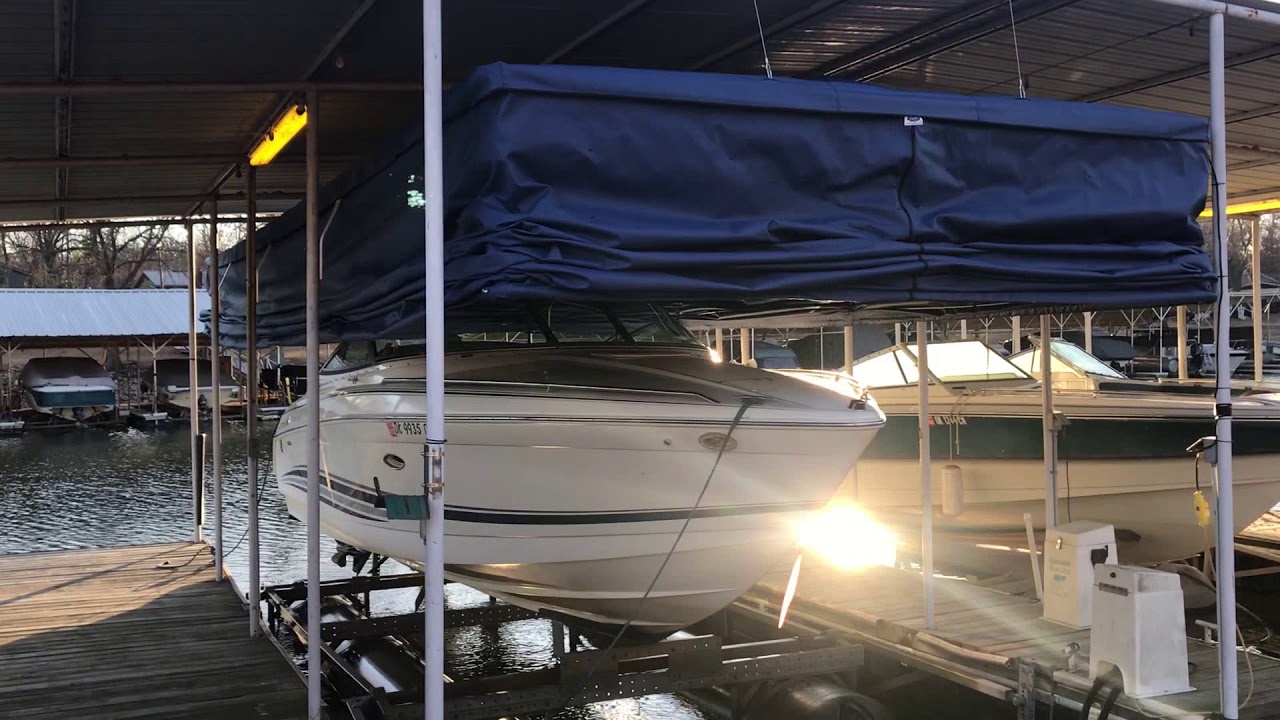 Automatic & Touchless Boat Cover Grand Lake YouTube