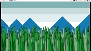 html5 game webGL - test run