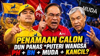 DUN PUTERI WANGSA PENAMAAN CALON PRN JOHOR, KERUSI PANAS