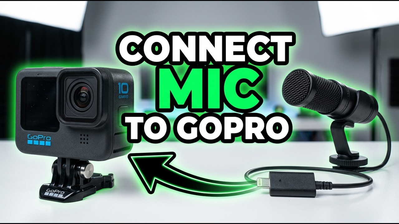 Gopro Mic Input How to Connect a Mic to GoPro (Step-by-Step) - YouTube
