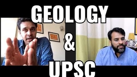 Geology Students and UPSC Preparation | Mr. Vaibhav Mishra NET AIR-1 (Sr. Educator UPSC CSE)