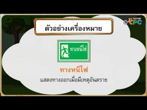 ประโยค สัญลักษณ์ เครื่องหมาย และสัญญาณ - สื่อการเรียนการสอน ภาษาไทย ป.1