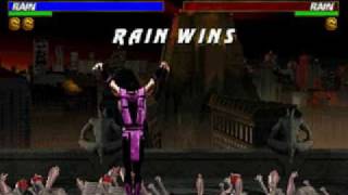Mortal Kombat Trilogy - Brutality - Rain