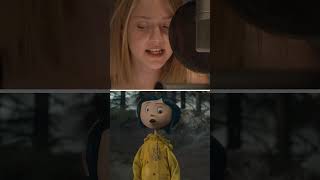 Watch Dakota Fanning provide the voice that makes #Coraline come to life!