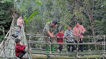 The Power of Love, Ex-Husband Helps Wife Build a Bamboo Bridge Across the River. DANG THI DU 